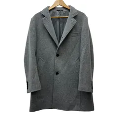 NEWYORKER ニューヨーカー コート アンゴラ混 グレー