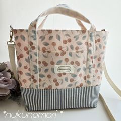 R022 ハンドメイド ミナペルホネン hana hane トートバッグ＊ - メルカリ