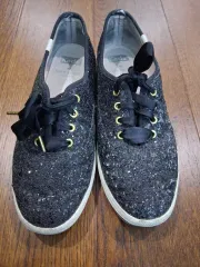 正規品 Keds ケイト・スペード 限定モデル ブラック グリッター スニーカー