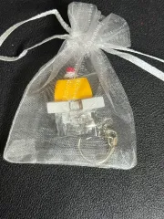 プーさん プリン キーホルダー + キーキャップ