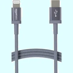 ライトニングケーブル 急速充電 Apple & MFi認証済み USB-C TypeC iPhone 14/13/13 Pro/12/SE(第2世代)/iPad ベーシック 各種対応(ダークグレー 1.8m)