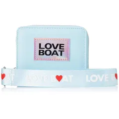 【新品】 LOVE BOAT ストラップ付ラウンドファスナー財布 1