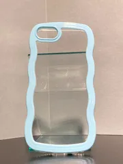 iPhoneSE3/SE2/8/7ケース　ライトブルー i300-549【M】