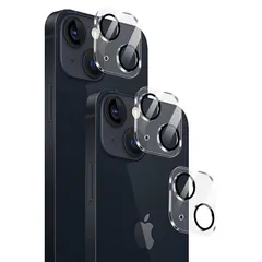 対応 iPhone13 mini / iPhone13 カメラカバー レンズフィルム apple iPhone13 mini【 3枚入り 】seninhi 旭硝子材質 iPhone13 カメラフィルム 強化ガラス 保護カバー 高光沢 さらさら アイホン13 1