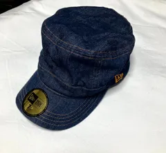 【美品】NEW ERA デニムワークキャップ ニューエラ　サイズ[７-1/2]