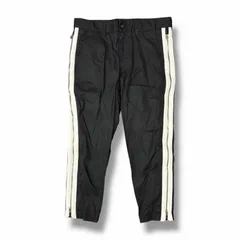 国内正規 DOLCE&GABBANA SIDE LINE DOUBLE ZIP PANTS サイドラインダブルジップパンツ トラウザー ドルチェアンドガッバーナ G4YJAT ブラック 44 （9941M）