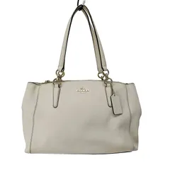 コーチ COACH クロスグレーンレザースモールクリスティーキャリーオール レディース 表記無 