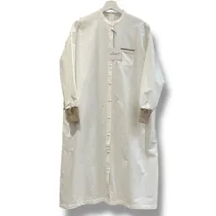 タグ付き 未使用品 motone モートン スタンダードワンピース サイズS ホワイト 定価 ¥15400円 made in Japan 日本製 シャツワンピ ノーカラー 色違い出品中 レディース 春 ゴーゴー古着マルイ草加店3527