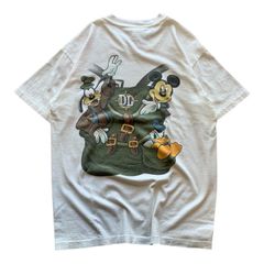 Disney】希少90s~アラビアンミッキー・エアブラシ風プリントTシャツ 
