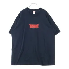 SUPREME (シュプリーム) 22SS Ralph Steadman Box Logo Tee ラルフステッドマン ボックスロゴプリント 半袖Tシャツ カットソー ブラック/レッド