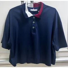 Tommy Hilfiger ネイビー KARA 半袖 Tシャツ