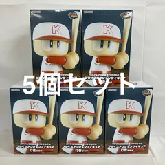 未開封 パワフルプロ野球 パワプロくん プライズアクションフィギュア 打者 フィギュア 5個セット SF3398 c101