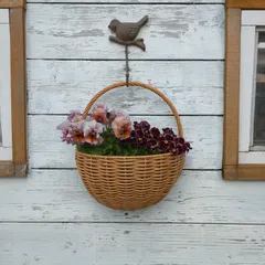 水にも強いバスケット🧺ハンキングも