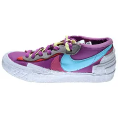 NIKE (ナイキ) ×KAWS ×SACAI BLAZER LOW PURPLE DUSK カウズ サカイ ブレーザー パープルダスク ローカットスニーカー マルチカラー US9/27cm DM7901-500