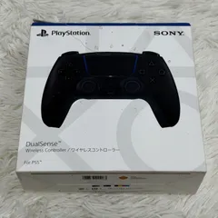 【純正品】DualSense ワイヤレスコントローラー ミッドナイト ブラック(CFI-ZCT1J01)