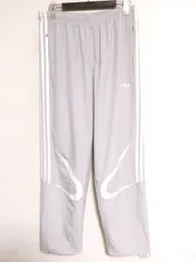 MB070:adidas(アディダス）アディカラー チームガイスト トラックパンツ（ジャージ）UN4841/灰白/L