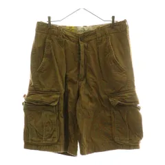 Abercrombie&Fitch (アバクロンビーアンドフィッチ) CORPS CARGO SHORT コープスカーゴ ショーツ ハーフパンツ ブラウン