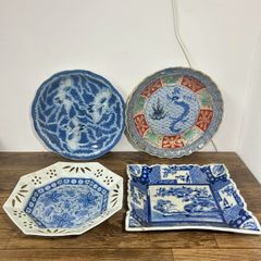 伊万里焼 金太郎図 他2種類赤絵 錦手 7寸皿 有田焼 - メルカリ