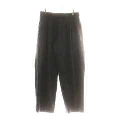 kolor (カラー) 21SS WOOL FLANNEL TROUSERS ウールフランネル 1タックスラックスパンツ ネイビー 21WCM-P12111のサムネイル