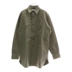 Maison Martin Margiela (メゾンマルタンマルジェラ) 24SS ポインテッドカラー 長袖 シャツ グレー S67DT0013のサムネイル