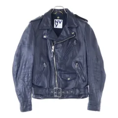 SCHOTT (ショット) ×FAT ×BEAUTY&YOUTH UNITED ARROWS ファット ビューティー アンド ユース ユナイテッドアローズ ダブルブレスト レザー ライダースジャケット