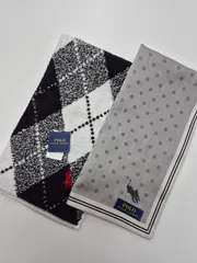 【新品】POLO RALPH LAUREN メンズハンカチ & タオルハンカチ セット
