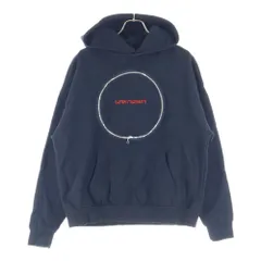 UNKNOWN LONDON (アンノーンロンドン) DETACHABLE PANEL RIBCAGE HOODIE デタッチャブルパネル リブゲージ プルオーバーフーディー パーカー スウェット ブラック