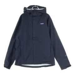PATAGONIA (パタゴニア) 胸ロゴデザイン マルチポケット フーデッド ジップアップ ナイロンジャケット ブラック 0467238961