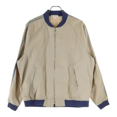 BROOKS BROTHERS (ブルックス ブラザーズ) 70S VINTAGE LIGHT WEIGHT BOMBER JACKET ヴィンテージ ライトウェイト ダブルポケット ジップアップ ボンバージャケット ベージュのサムネイル