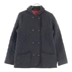 MACKINTOSH (マッキントッシュ) ツイードウール 裏地キルティング 8Bジャケット レディース ブラウンのサムネイル