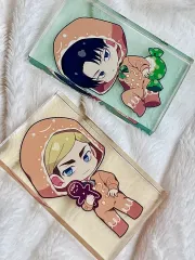 進撃の巨人 リヴァイ エルヴィン アクリルブロック セット