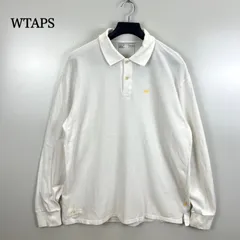 WTAPS 00s Mil-spec archive L/S poloshirts XL ダブルタップス 初期 ミルスペックタグ 長袖ポロシャツ ワンポイント アーカイブ ネイバーフッド 日本製のサムネイル