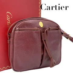 【価格交渉/質問大歓迎♪】【極美品】カルティエ ショルダーバッグ マストライン トリニティ 5969