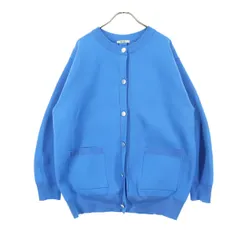 niko and... ニコアンド 長袖 カーディガン F ブルー レディース 古着