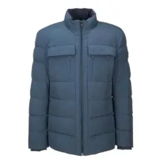 XL MR HAZZYS キルティング グースダウン ガチョウファー ダウン