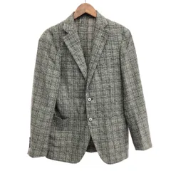MACKINTOSH LONDON マッキントッシュロンドン 2Bジャケット サイズ:表記無し- チェック/ウールコットン    ブラウン メンズ / 240001192728のサムネイル