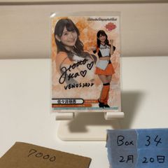 2006 激闘！アイドル予備校 入江紗綾（紗綾）イベント直筆サインカード 