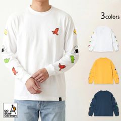 新品 go slow caravan パンダ 長袖 Tシャツ ロンT 白 L - メルカリ