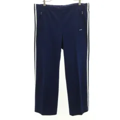 adidas アディダス 70s 西ドイツタグ ヴィンテージ トラックパンツ O ネイビー ジャージ デサント メンズ 古着