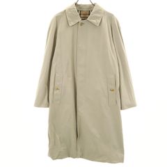 英国製 90s バーバリーズ ライナー付き ステンカラーコート ベージュXL