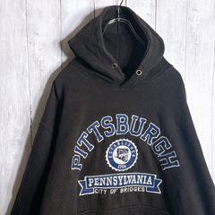 Pittsburgh Steelers フード付きスウェットシャツ Pittsburgh Steelers フード付きパーカー ネイビー - メルカリ