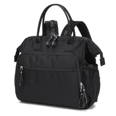 【新品】 [PAOIXEEL] リュック レディース 大容量 3WAY 口金 撥水 通勤 通学 旅行 3WAY 口金 A4 PC マザーズバッグ トート 防水 ナイロン トラベルバック 盗難防止 保温 保冷 キャリオン ボストンバッグ ショルダーバッグ 0