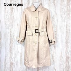 クレージュ courreges ロングコート 白 ホワイト ヴィンテージ - メルカリ