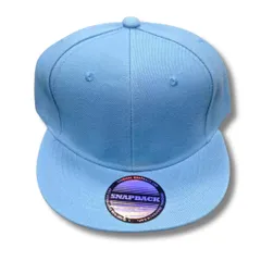 [Capprecier] キャップ メンズ フラットキャップ 平ツバ 無地 シンプル ヒップホップ ダンス 日除け 紫外線対策 カジュアル スケボー ストリート おしゃれ 帽子 調整可能 男女兼用 (レイクブルー) [レイクブルー]