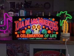 Lサイズ】クレープ お菓子 スイーツ 看板 置物 アメリカン雑貨 ライト
