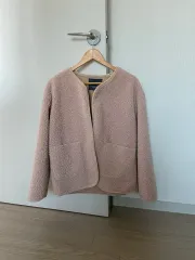 Hコネクト ボア フリース カーディガン