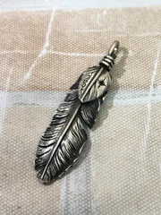 【中古】 SAAD サード ペンダントトップ ハートフェザー シルバー  111449636