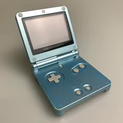 【中古品】 GBASP本体 ゲームボーイアドバンスSP 本体 パールブルー 任天堂 レトロゲームハード 【023-260308-SH-02-min】