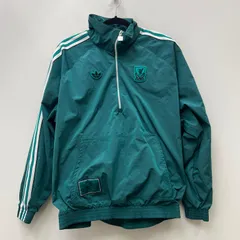 【加古川店】 中古 adidas Originals | アディダスオリジナルス ナイロンジャケット リバプールFC テラスアイコン JW5474 グリーン サイズ：L 【92】