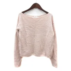 ヴィンス VINCE ニット セーター 長袖 カシミヤ S ピンク /MN